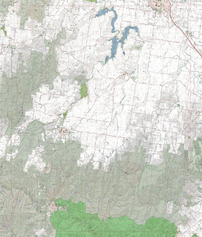 Getlost Map 7723-2 TRENTHAM Victoria Topographic Map V16b 1:25,000