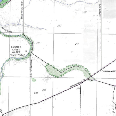Getlost Map 7926-2 STRATHMERTON Victoria Topographic Map V16b 1:25,000
