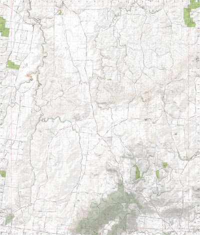 Getlost Map 7823-4 REDESDALE Victoria Topographic Map V16b 1:25,000