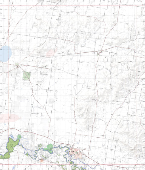 Getlost Map 8226-3 HOWLONG Victoria Topographic Map V16b 1:25,000