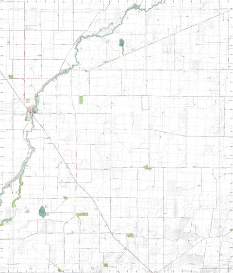 Getlost Map 7626-3 QUAMBATOOK Victoria Topographic Map V16b 1:25,000