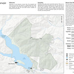 Uvas Reservoir County Park Guide Map