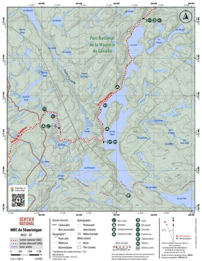 SNQ | Carte Mauricie 30