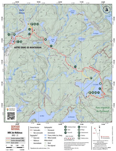 SNQ | Carte Mauricie 33
