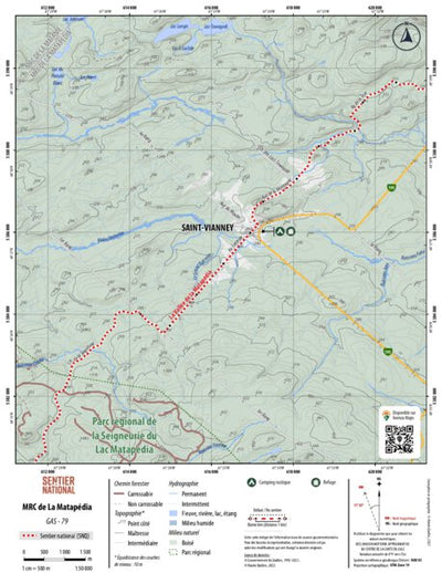 SNQ | Carte Gaspésie 79