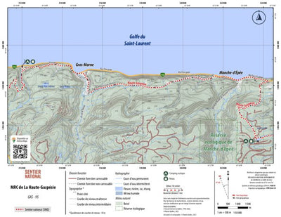 SNQ | Carte Gaspésie 95