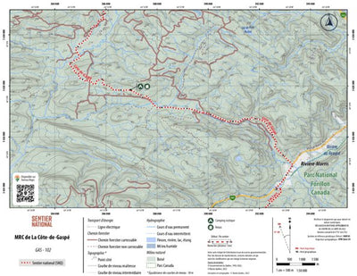 SNQ | Carte Gaspésie 102