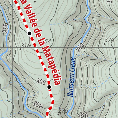 SNQ | Carte Gaspésie 73