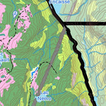 Zone 22 - Secteur Tourilli Reserve Faunique des Laurentides Carte