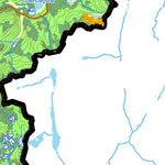 Zone 23 - Secteur Tourilli Reserve Faunique des Laurentides Carte