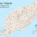 Timor Island-Birdpacker’s Map