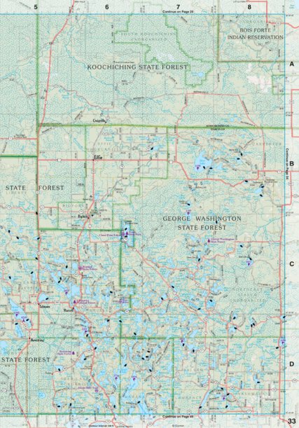 Minnesota Atlas & Gazetteer Page 33