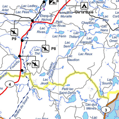 Réserve faunique de Papineau-Labelle : Carte générale