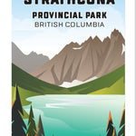 Strathcona Provincial Park BC Park Adventure Map