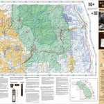 Bighorn National Forest Visitor Map (South Half) Preview 1