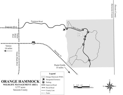 Orange Hammock WMA Brochure Map