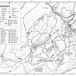 Black Rock Forest Trail Map, Cornwall, NY