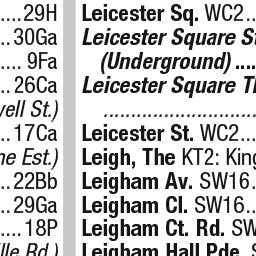 Premier London Index 78