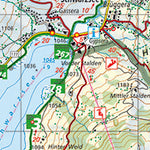 La Gruyère, 1:25'000, Hiking Map