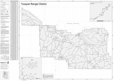 Motor Vehicle Use Map, Tusayan Ranger District, Kaibab National Forest Preview 1