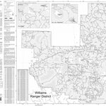 Motor Vehicle Use Map, Williams Ranger District, Kaibab National Forest Preview 1