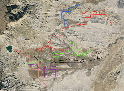 Ferron Canal System Map Bundle