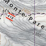 The Dolomites Alta Via 1 (map #03)