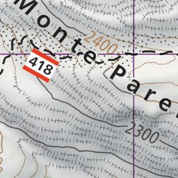 The Dolomites Alta Via 1 (map #03)
