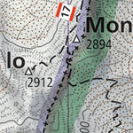 The Dolomites Alta Via 1 (map #04)