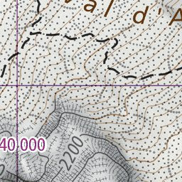 The Dolomites Alta Via 1 (map #08)