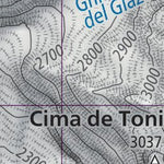 The Dolomites Alta Via 1 (map #10)