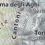 The Dolomites Alta Via 1 (map #10)