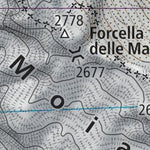 The Dolomites Alta Via 1 (map #11)