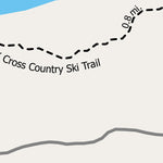 Long Lake Conservation Center Hiking & XC-Ski Trail Map
