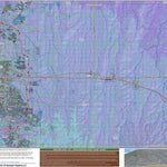 Denver East 100K Quadrangle Map for Exploration, updated September 2023 Preview 1