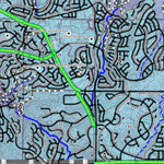 Denver East 100K Quadrangle Map for Exploration, updated September 2023 Preview 3