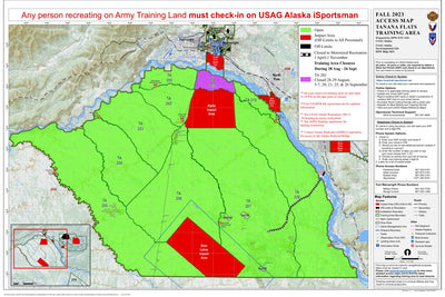 Fort Wainwright Tanana Flats Training Area Fall 2023 Hunting Preview 1
