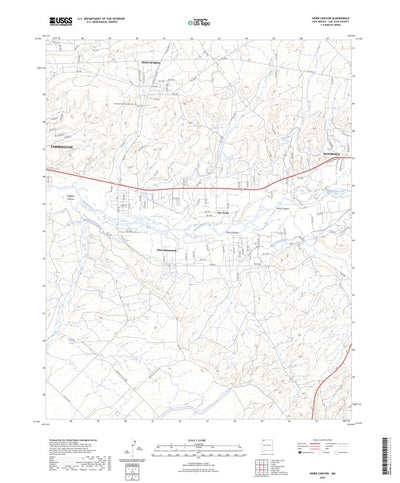 Horn Canyon, NM (2023, 24000-Scale)