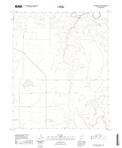 Tuscocoillo Canyon, NM (2023, 24000-Scale)