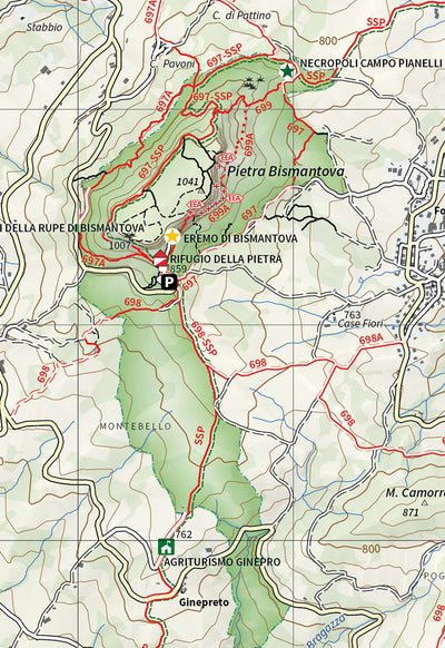 PI500 Parco Nazionale Appennino Tosco Emiliano - BUNDLE Carta Ufficiale del Parco Preview 1