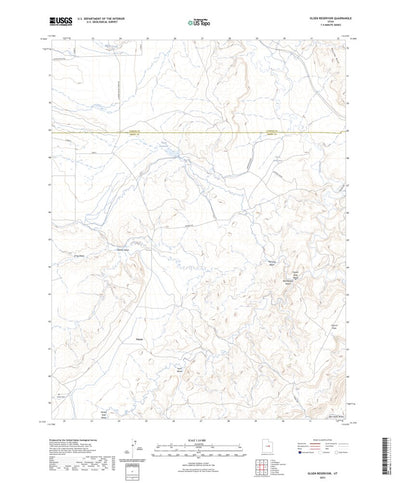 Olsen Reservoir, UT (2023, 24000-Scale) Preview 1