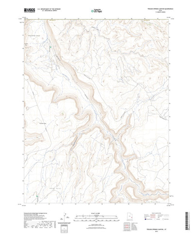 Trough Springs Canyon, UT (2023, 24000-Scale) Preview 1