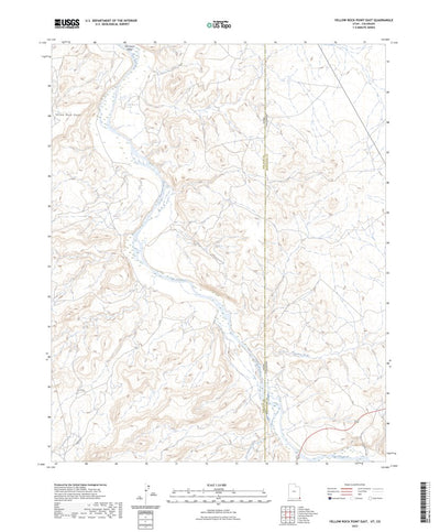 Yellow Rock Point East, UT (2023, 24000-Scale) Preview 1