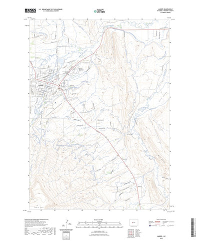 Lander, WY (2023, 24000-Scale) Preview 1