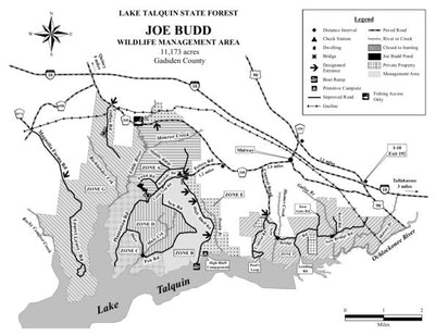 Joe Budd WMA Brochure Map Preview 1