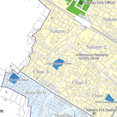 Disaster-Preparedness Map Of Nakano City Preview 2