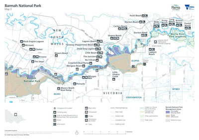 Barmah National Park - Map 3 Visitor Guide Preview 1