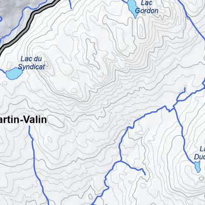 Parc national des Monts-Valin - Carte des activités hivernales 2024 Preview 2