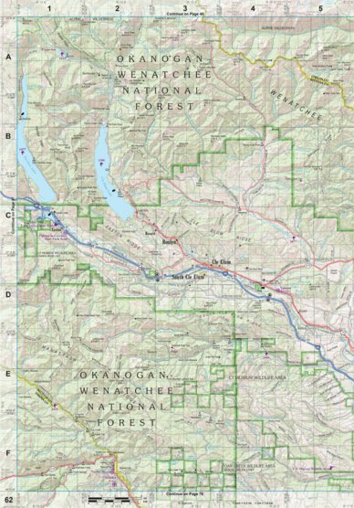 Washington Atlas & Gazetteer Page 62 Preview 1
