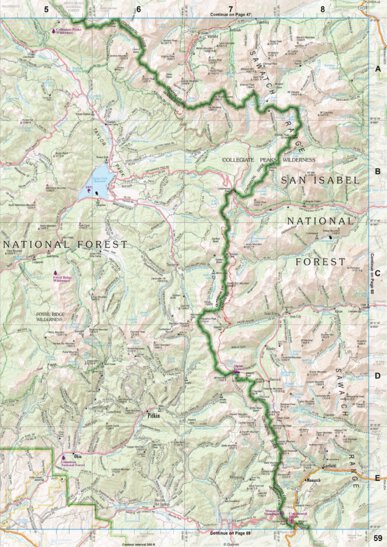 Colorado Atlas & Gazetteer Page 59 Preview 1